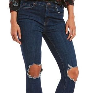 Free People We The Free Busted Skinny Jeans